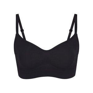 CT2099 Skims NWT Seamless Sculpt Bralette Onyx XXS